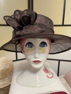 Original authentic Ascot Hat KENTUCKY Derby garden Tea party church weddings!!